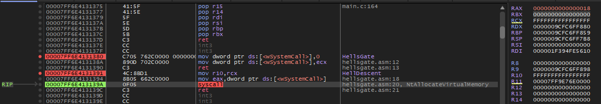 syscall18